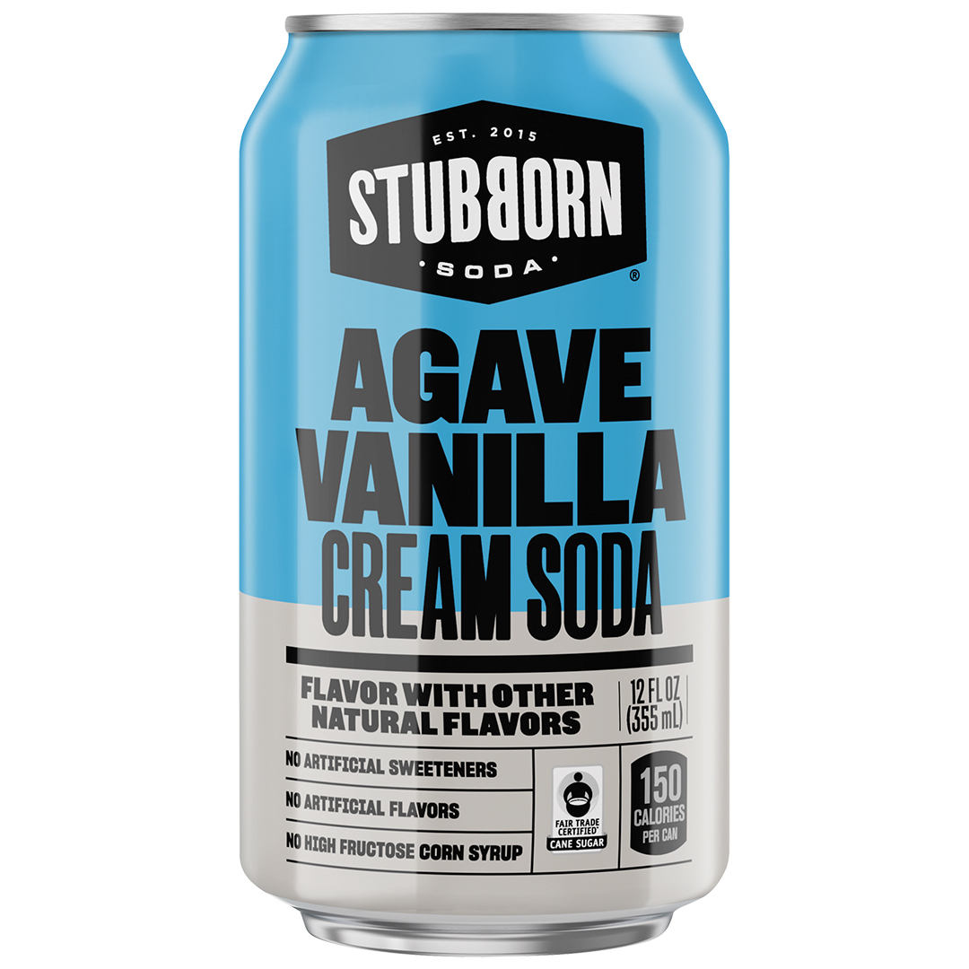 Order Stubborn Agave Vanilla Cream Soda - 12oz Can food online from It Baked Baby store, Atlanta on bringmethat.com