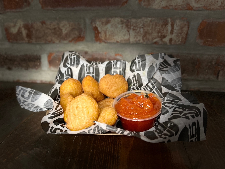 Order Mac & Cheese Bites food online from Burger 25 store, Toms River on bringmethat.com