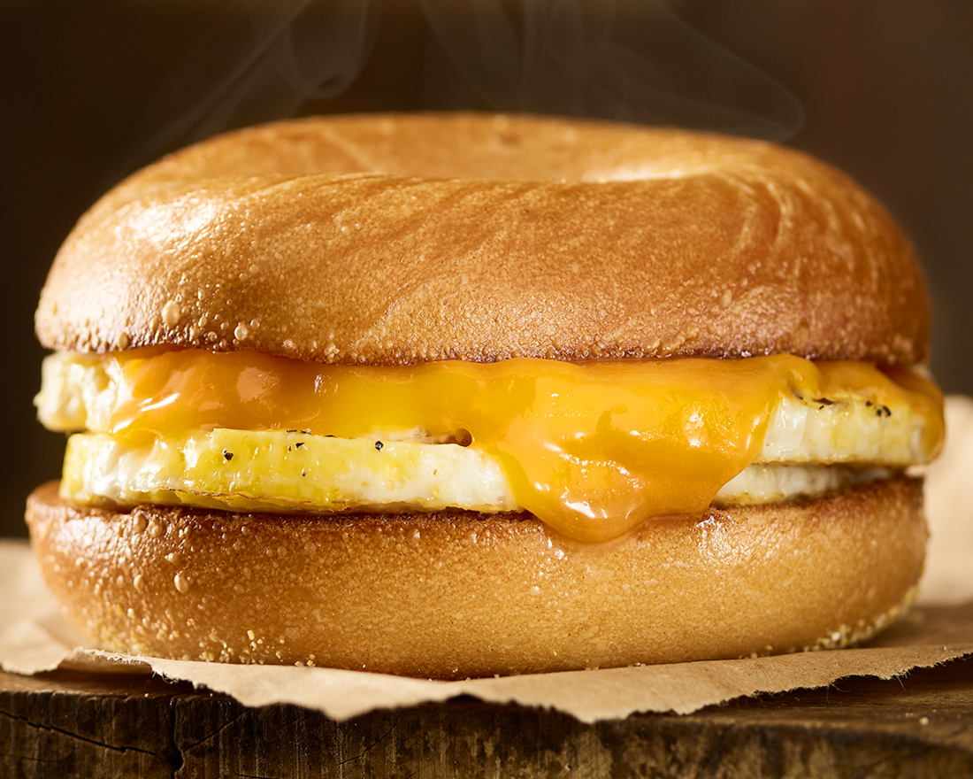 Order Cheddar Cheese Egg Sandwich food online from Einstein Bros. Bagels store, Atlanta on bringmethat.com