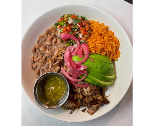 Order Carnitas Bowl  food online from Red Rock Saloon - Madison store, Madison on bringmethat.com