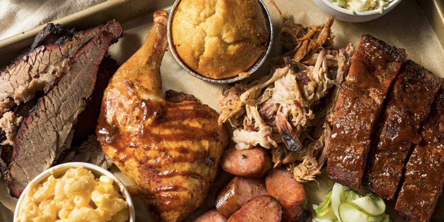 Order Family-Size Special: BBQ + 2 Sides food online from Way Station store, Fairfax on bringmethat.com