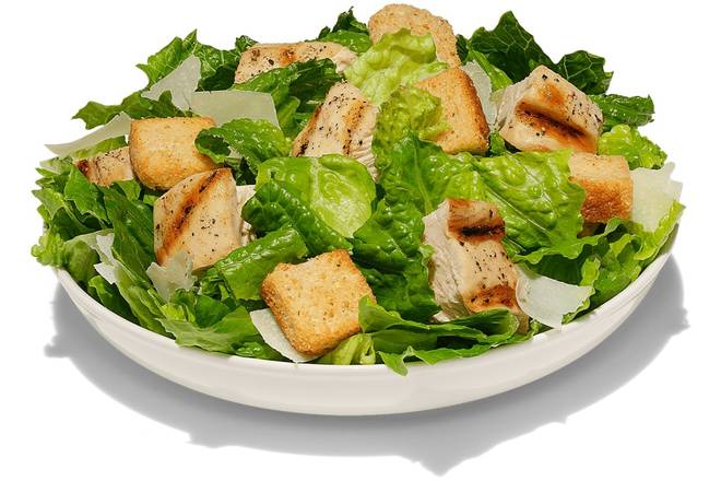 Order Chicken Caesar Salad food online from Hat Creek Burger Co. store, Temple on bringmethat.com