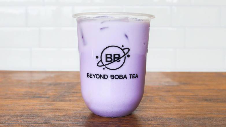Order Taro Milk Tea food online from Beyond Boba Tea store, Wahiawa on bringmethat.com