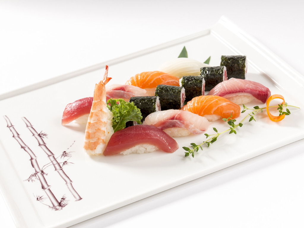 Order Sushi Deluxe food online from Izumi Japanese Restaurant store, Youngstown on bringmethat.com