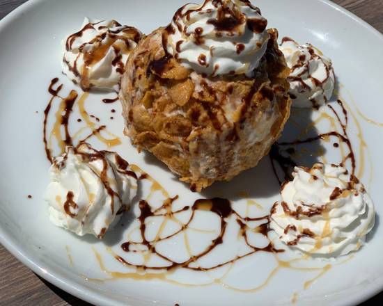 Order Deep Fried Ice Cream food online from Serrano Mexican Food store, Mesa on bringmethat.com