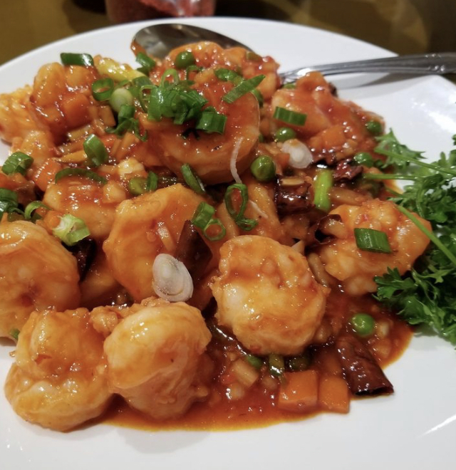 Order Szechwan Shrimp food online from Wang Tcheng store, Anaheim on bringmethat.com