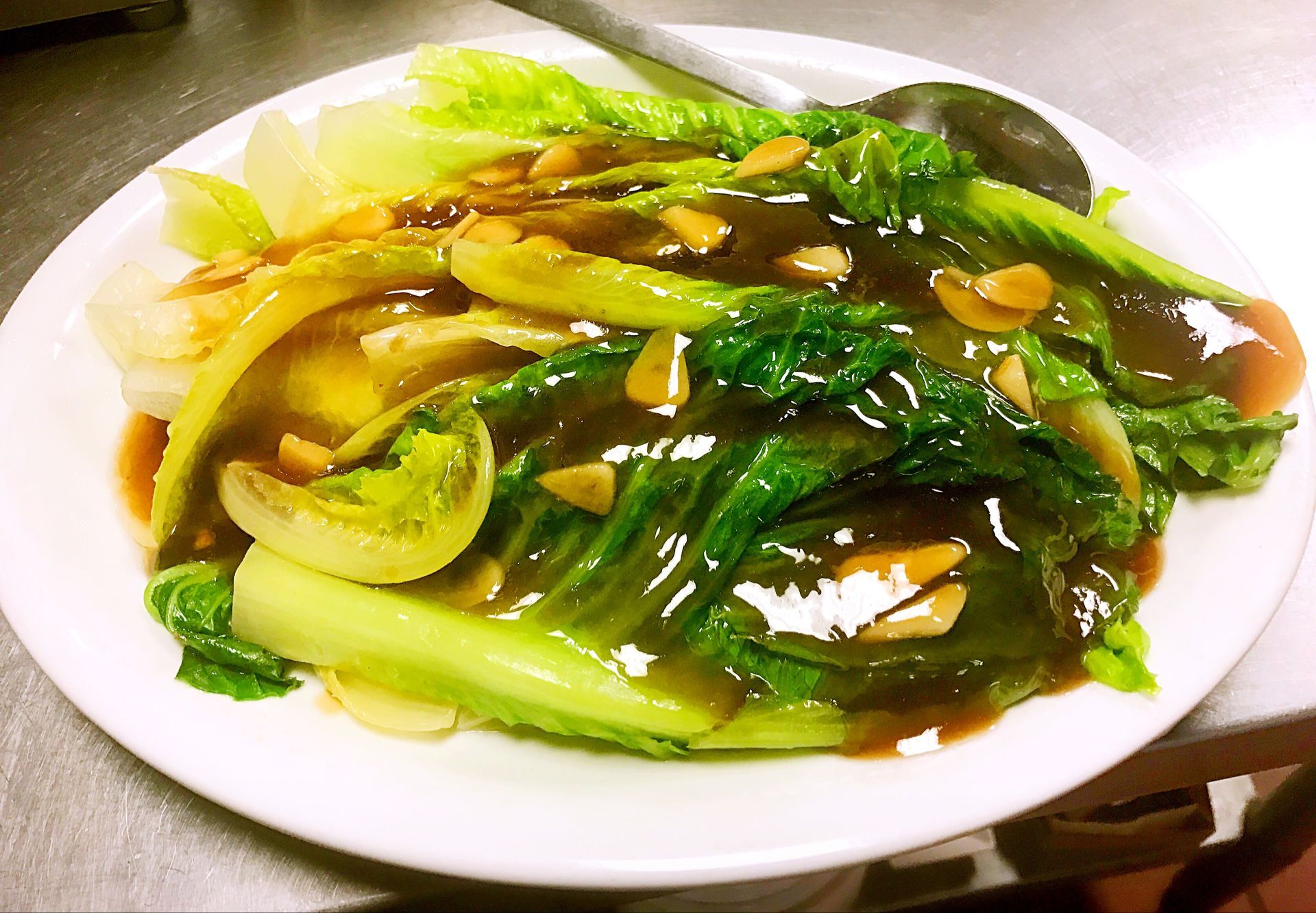 Order Lettuce In Oyster Sauce food online from Red Corner China Diner store, Midvale on bringmethat.com