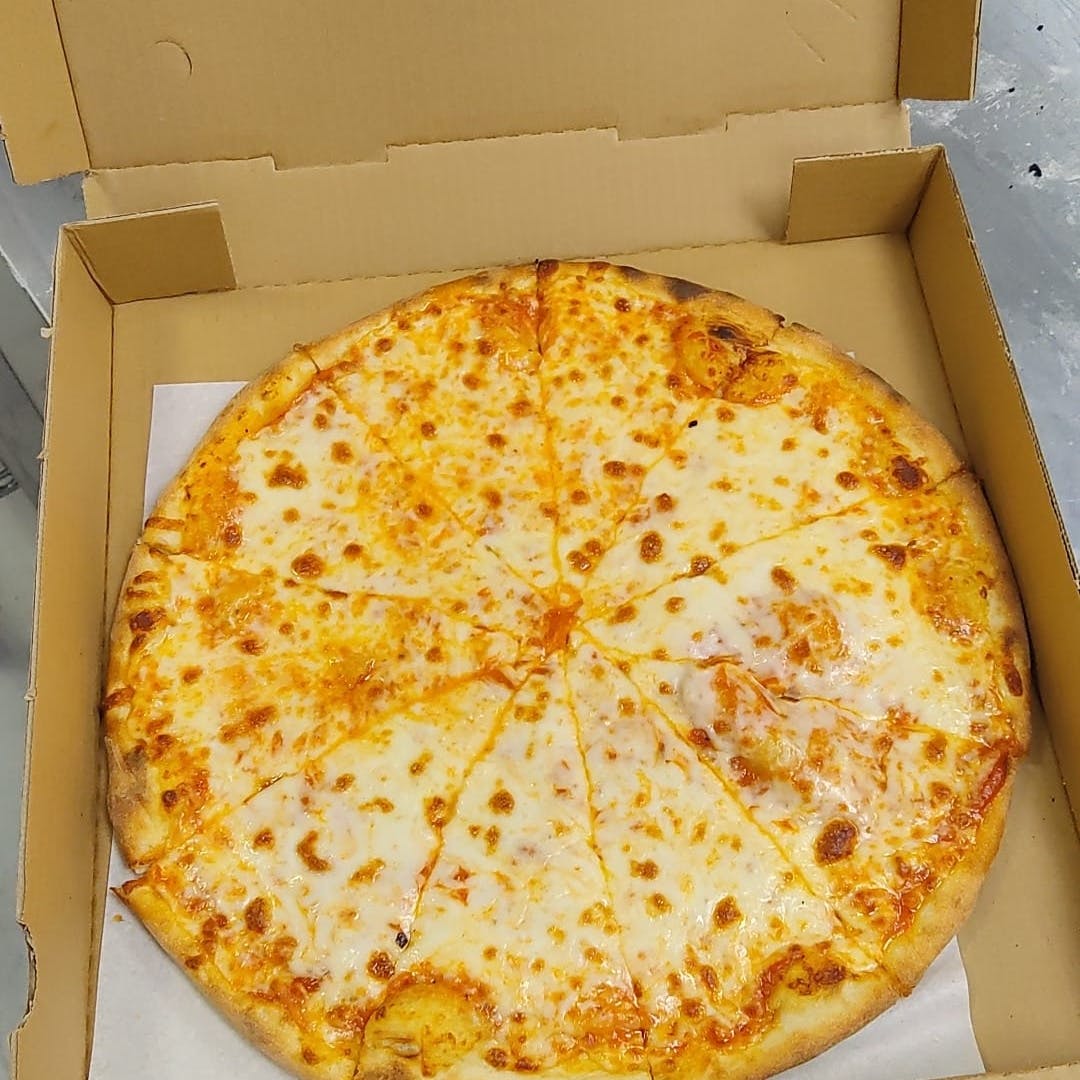Order Cheese Pizza - Medium 11" food online from Bells Pizza Company store, Bellflower on bringmethat.com
