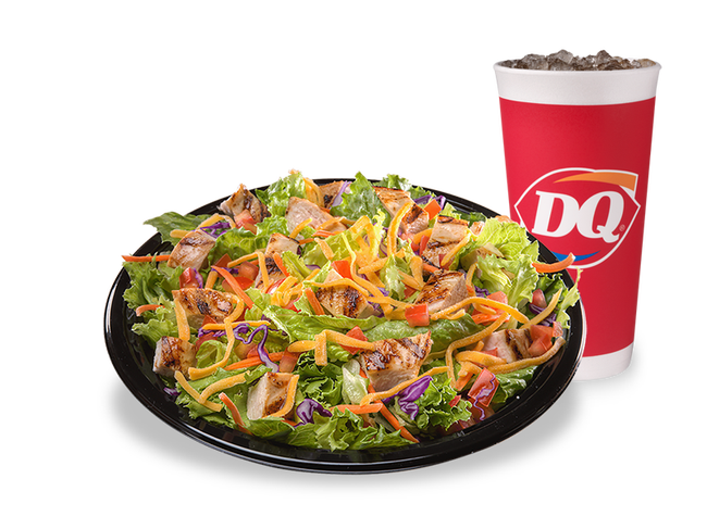 Order Grilled Chicken Salad Combo food online from Dairy Queen store, Bryan on bringmethat.com
