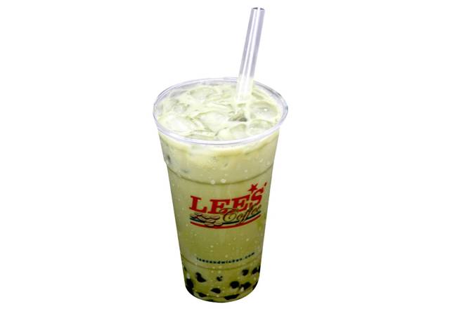 Order Green Tea Milk Tea food online from Lee's Sandwiches store, Alhambra on bringmethat.com