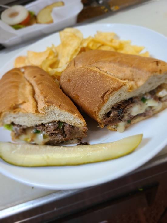 Order Cheese Steak food online from Cowboy Cafe store, Arlington on bringmethat.com