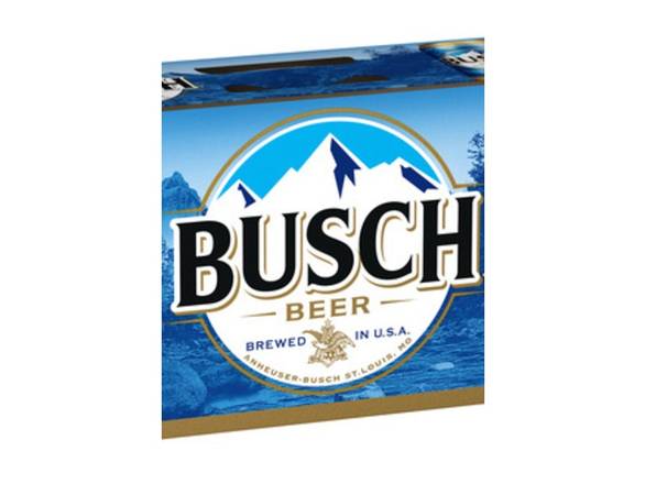 Order Busch Beer - 18x 12oz Cans food online from Eagle Liquor & Wine store, Chattanooga on bringmethat.com