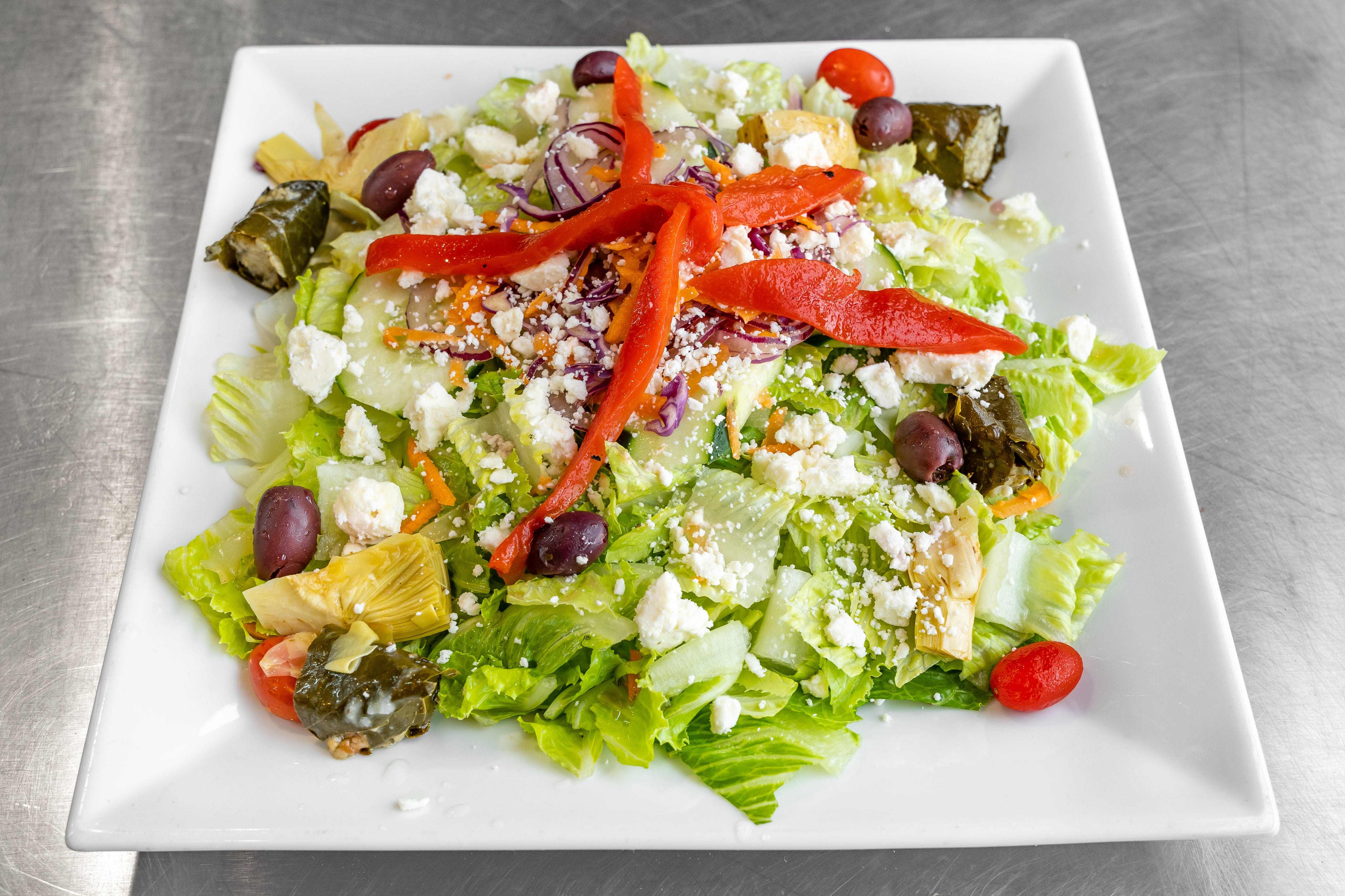 Order Greek Salad - Small food online from Melrose East Restaurant & Pizza store, Southampton on bringmethat.com