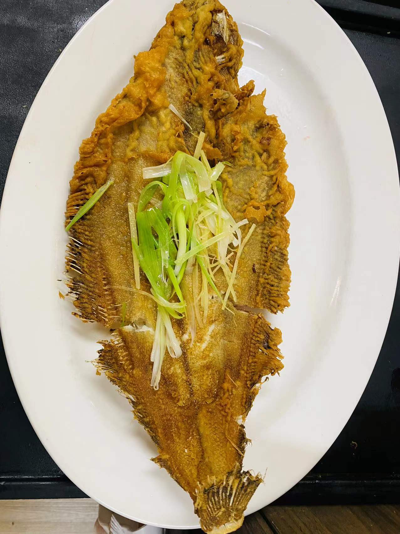 Order Deep Fried Whole Fish  干煎龙利 food online from Dim Sum Club store, San Francisco on bringmethat.com