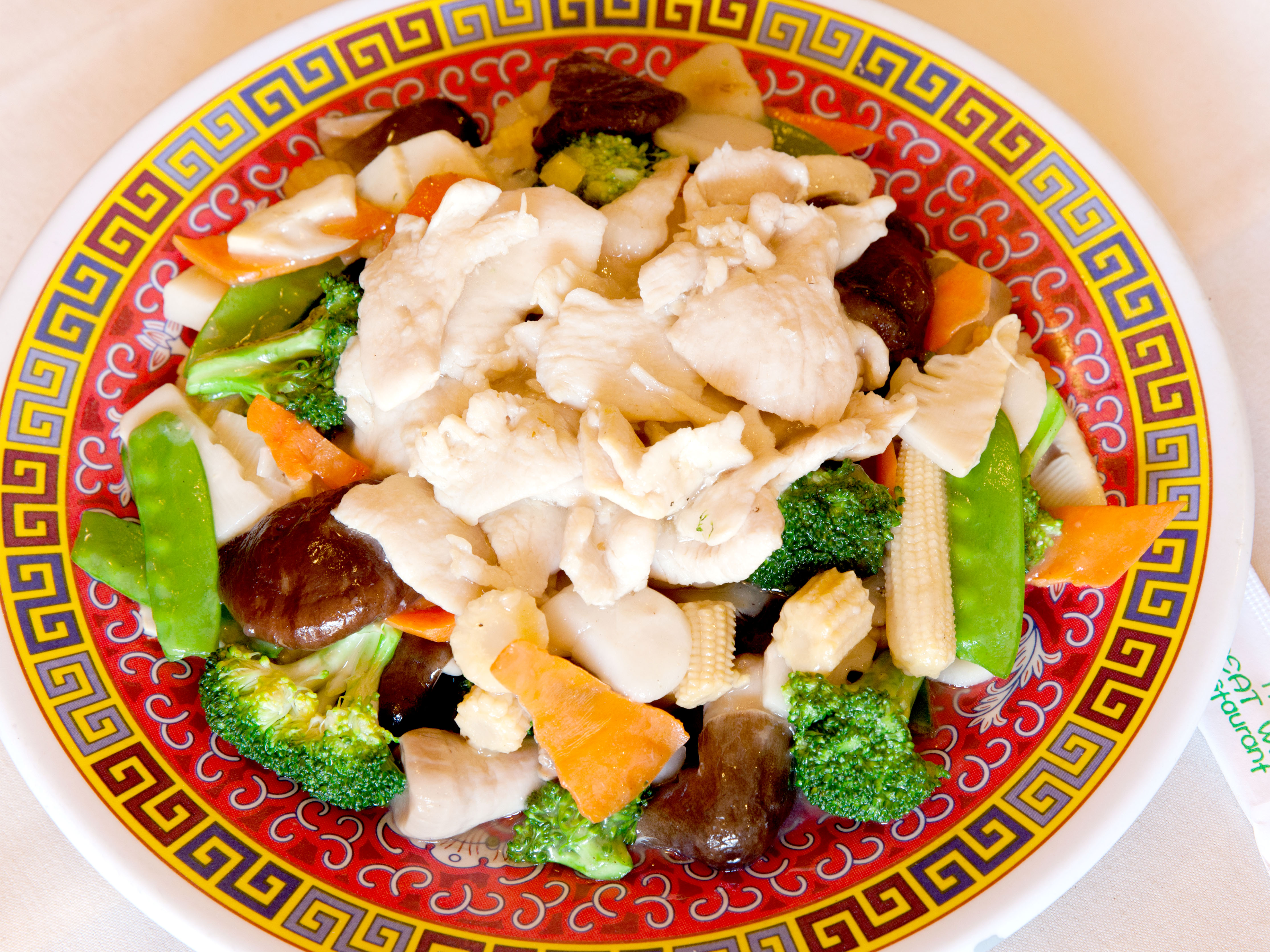 Order 11. Chicken with Vegetables food online from Great Wall Chinese Restaurant store, Reseda on bringmethat.com