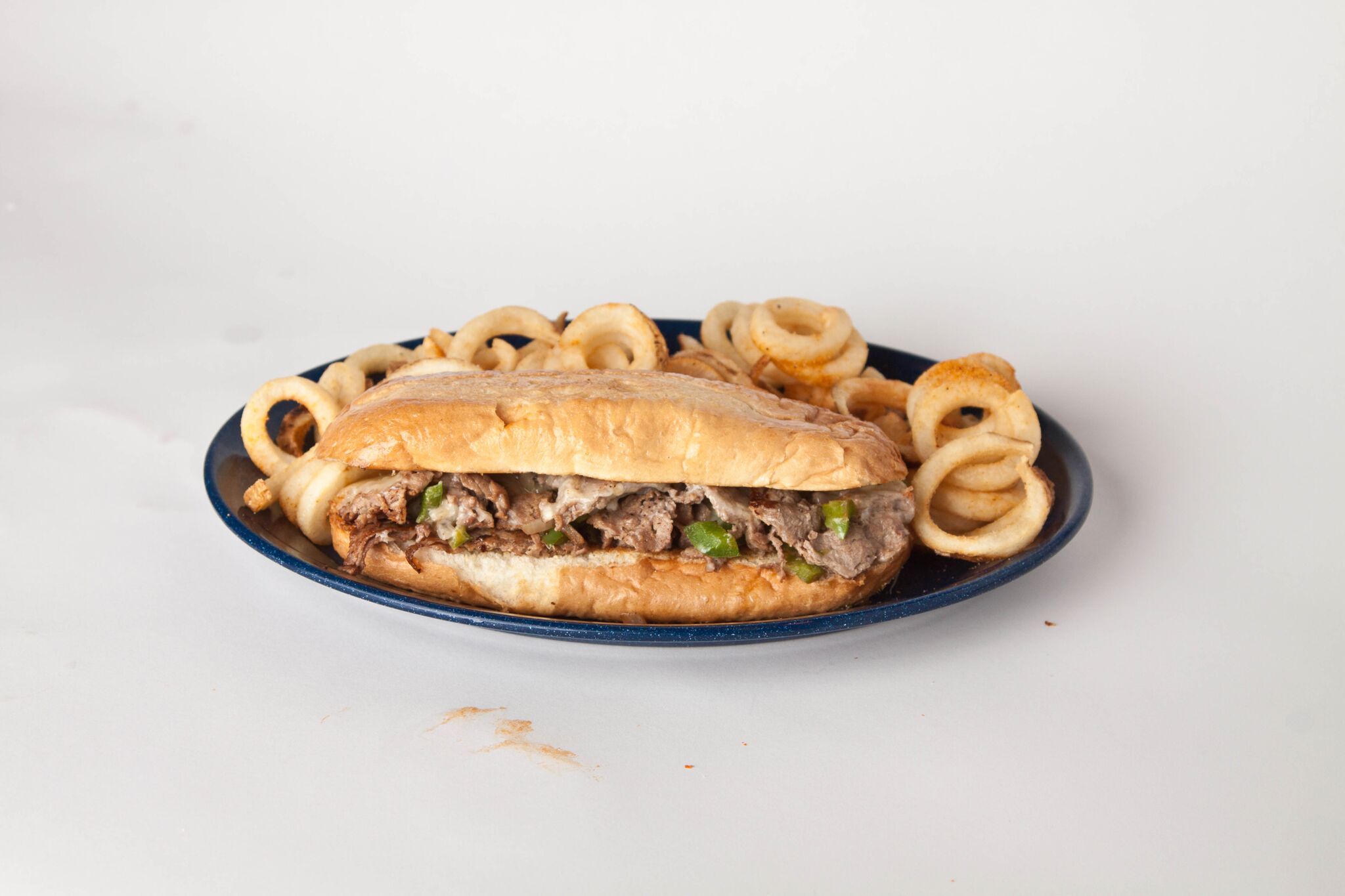 Order Philly Cheese Steak Sandwich food online from Wingsn More store, Austin on bringmethat.com