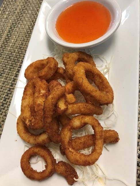 Order Fried Calamari food online from Aroy Thai Kitchen store, Las Vegas on bringmethat.com