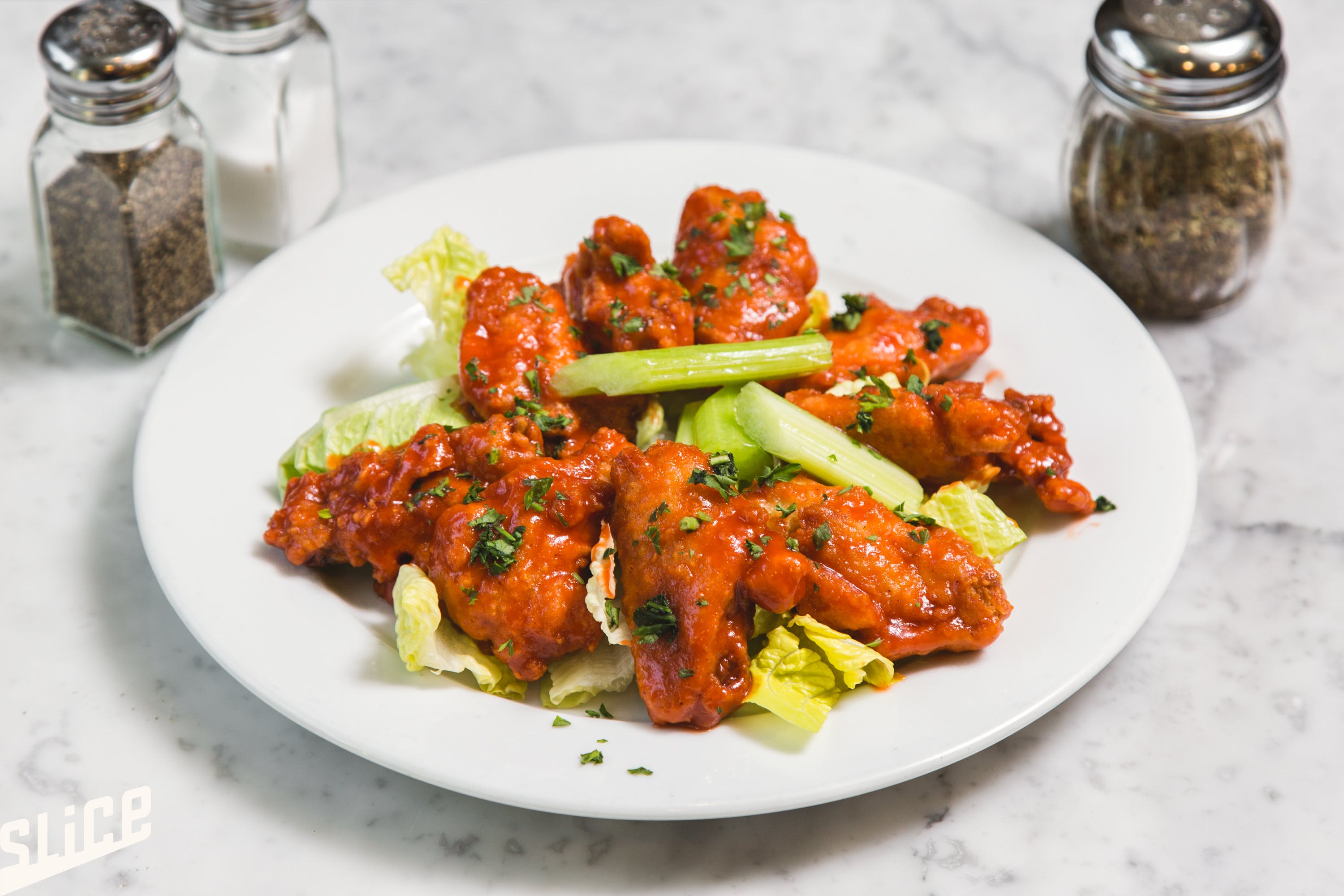 Order Wings - 8 Pieces food online from Lunetta pizza store, New York on bringmethat.com