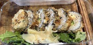 Order Crab Tempura Roll
 food online from Sushi Little Tokyo Restaurant store, Cary on bringmethat.com