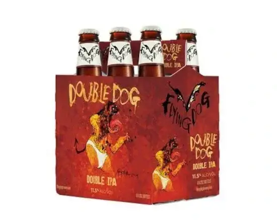 Order Flying Dog Double Dog Double Ipa 12. % abv 6 Pack food online from Sousa Wines & Liquors store, Mountain View on bringmethat.com