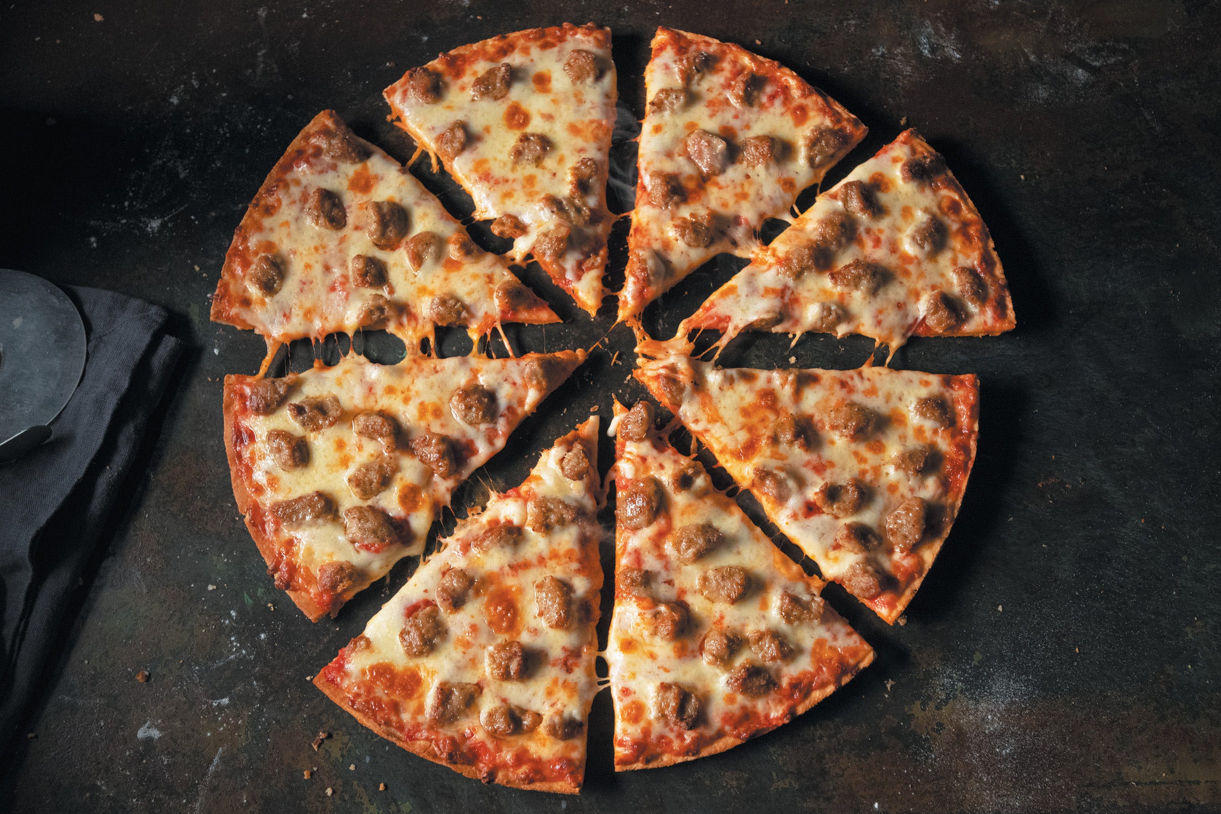 Order Small Thin Crust - Small Thin Crust food online from Jet's Pizza store, Port Huron on bringmethat.com