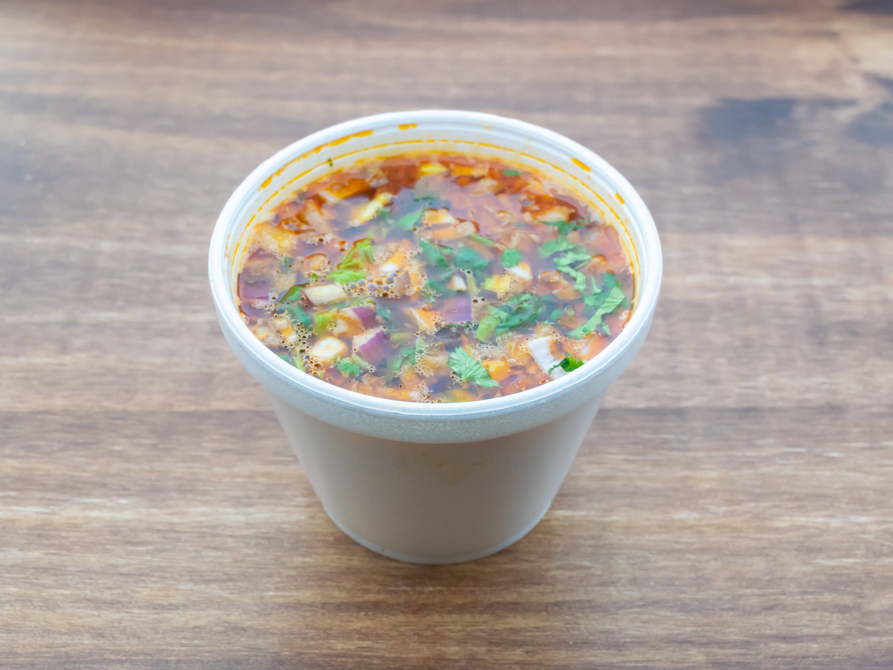 Order Cup of Consome food online from La Familia Cafe store, Kalamazoo on bringmethat.com
