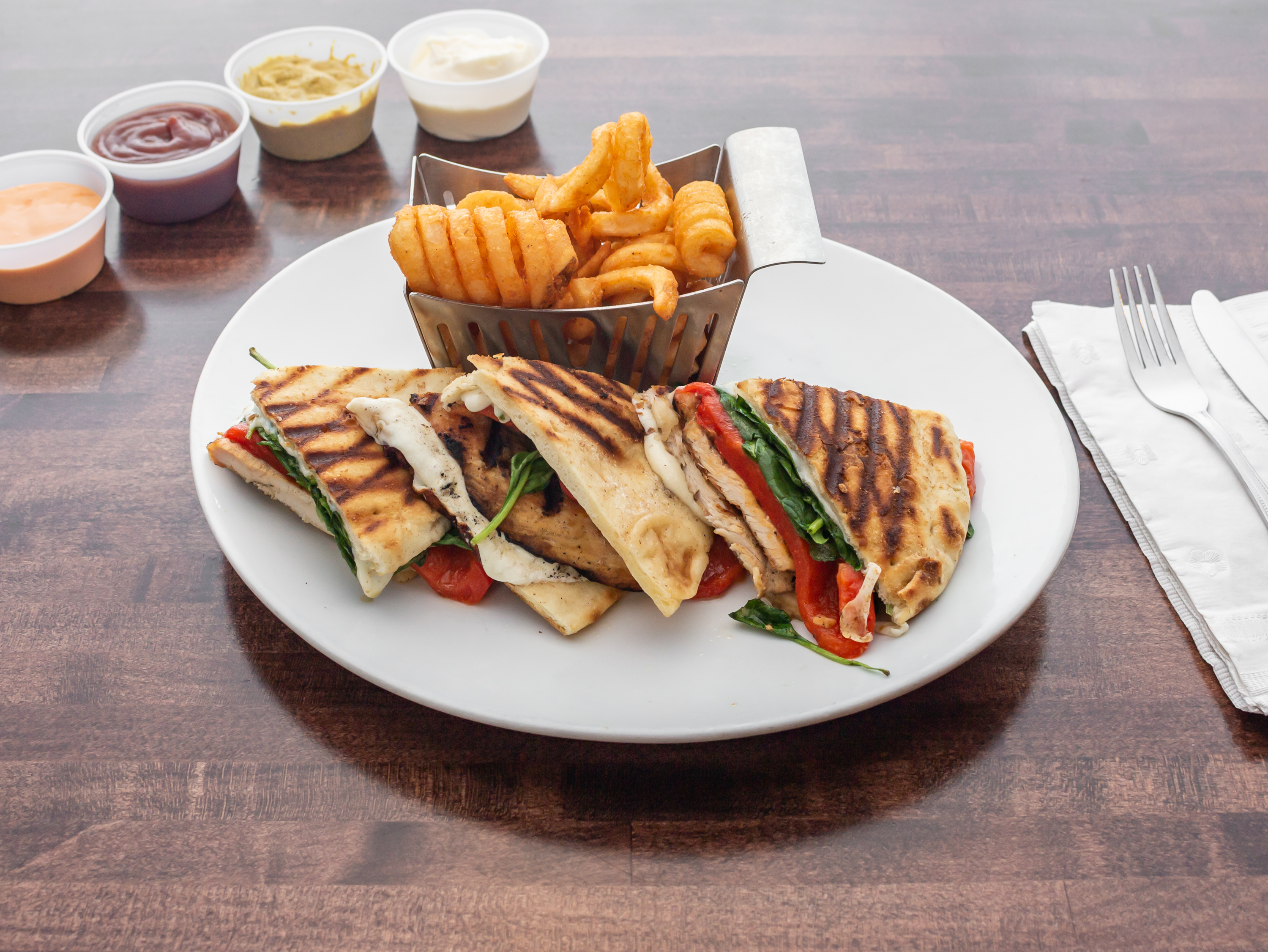 Order Tuscan Panini food online from Gotham City Diner store, Fair Lawn on bringmethat.com