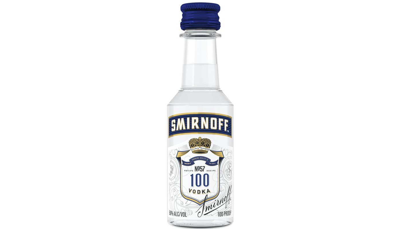 Order Smirnoff Blue 50mL food online from Dimension Liquor store, Lake Forest on bringmethat.com