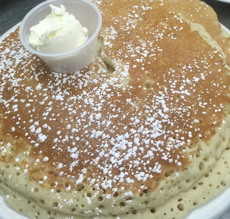 Order SHORTSTACK PANCAKE food online from Market Street Grill store, West Chester on bringmethat.com