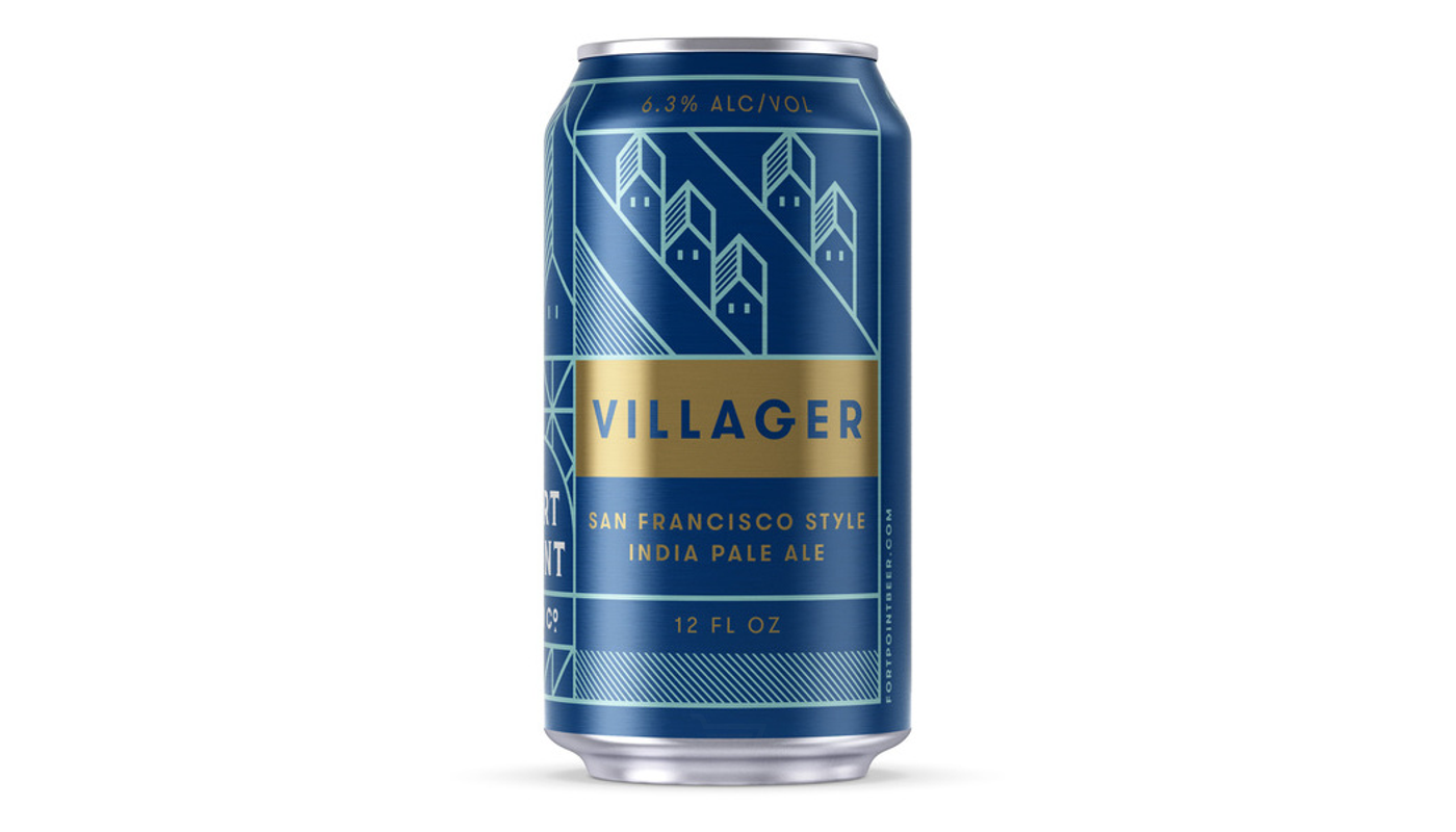 Order Fort Point Villager IPA 6x 12oz Cans food online from P & B Liquor & Fine Wine store, Long Beach on bringmethat.com