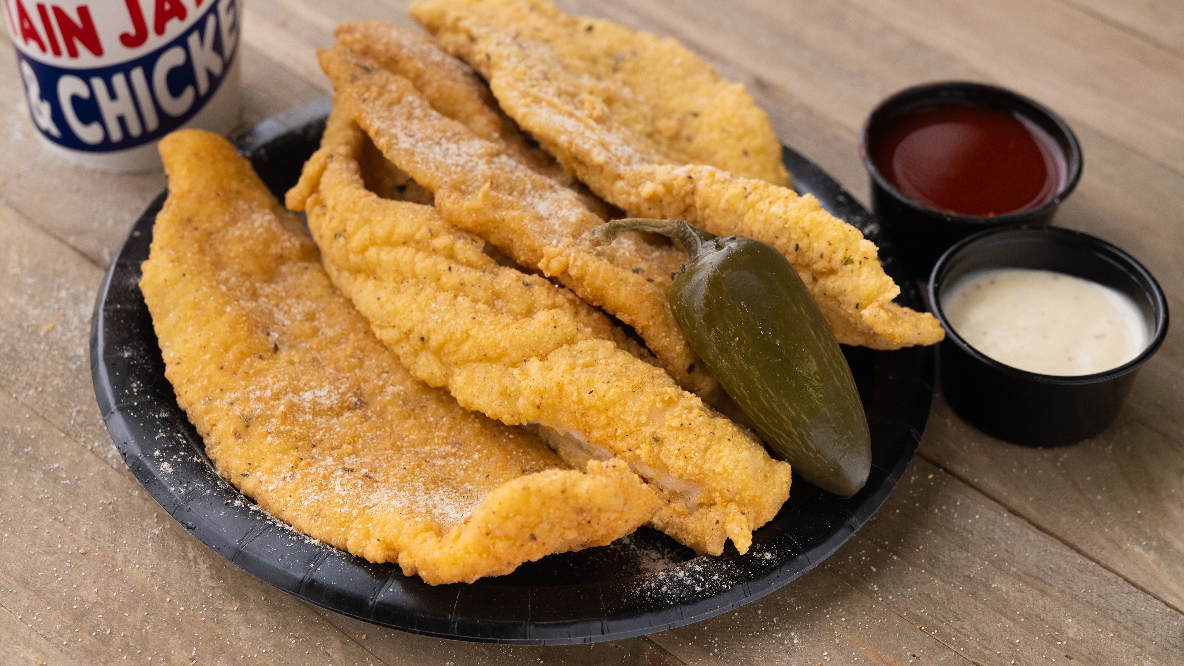 Order Catfish Fillet food online from Captain Jay Fish & Chicken store, Southfield on bringmethat.com