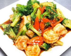 Order Shrimp & Broccoli with Brown Sauce  food online from Sake House store, Beaver Dam on bringmethat.com