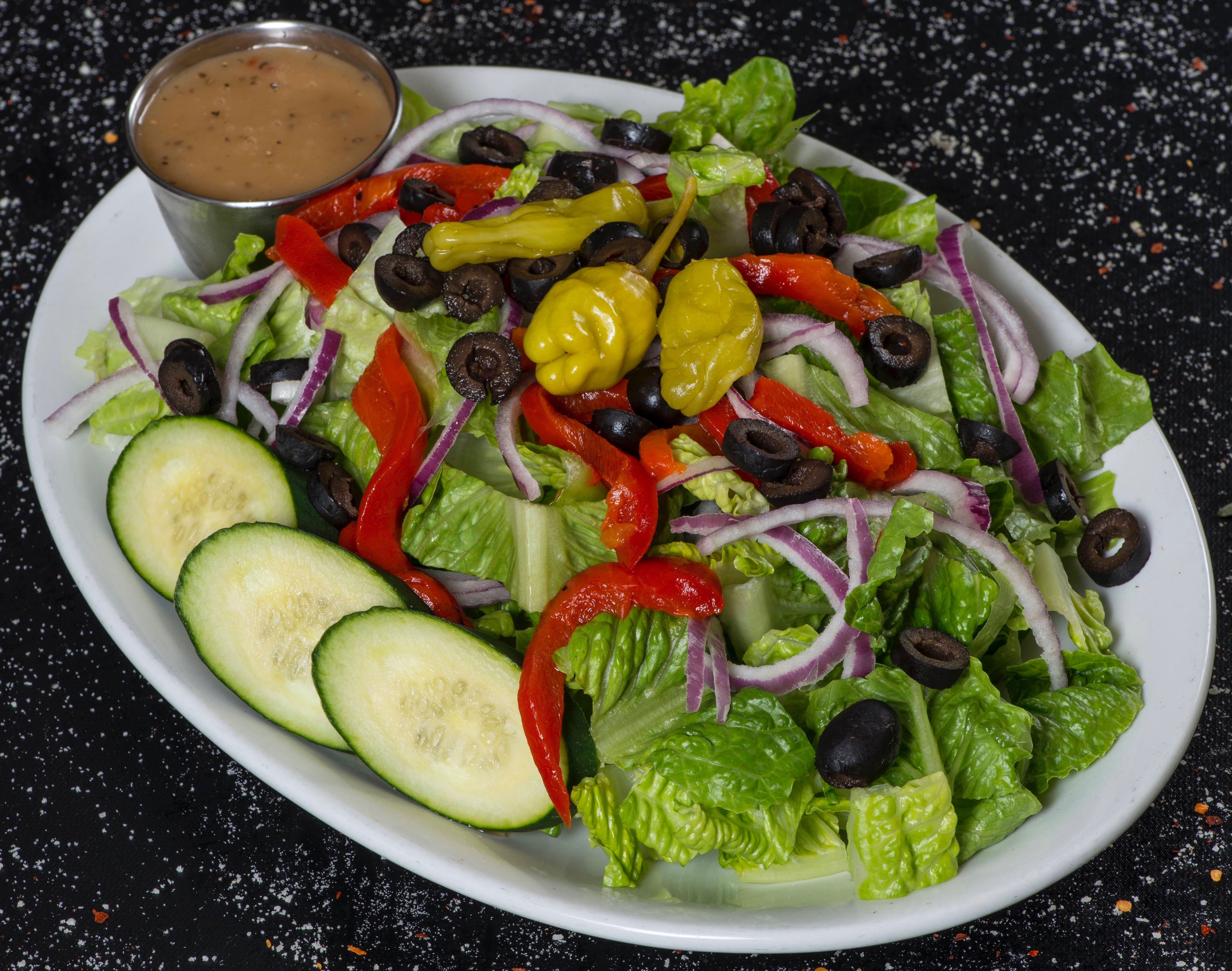 Order House Salad food online from Burattino Brick Oven Pizza store, Rancho Palos Verdes on bringmethat.com