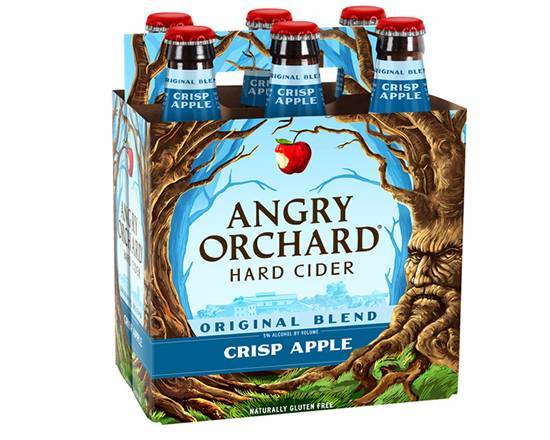 Order Angry Orchard Apple Cider, 6pk-12oz bottle beer (5% ABV) food online from Samco Food Store store, Bakersfield on bringmethat.com