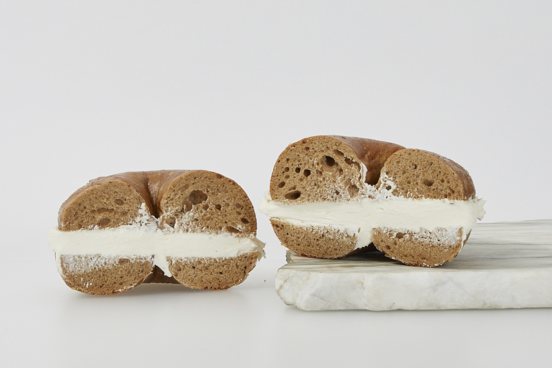 Order Plain Cream Cheese Sandwich food online from Murray's Bagels store, New York on bringmethat.com