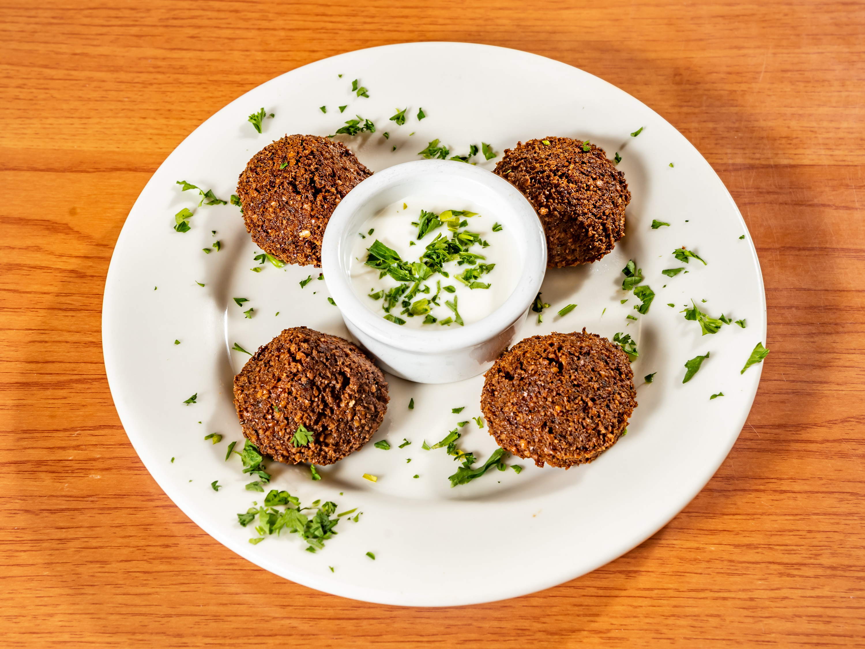 Order Falafel food online from Sahara Middle Eastern Eatery store, Albuquerque on bringmethat.com