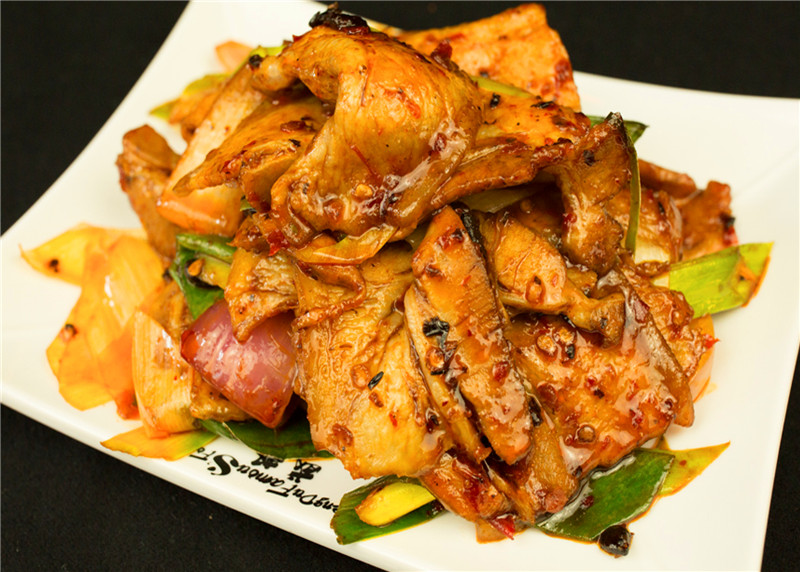 Order Double Cooked Pork Belly 回锅肉 food online from Chengdu Famous Food store, Philadelphia on bringmethat.com
