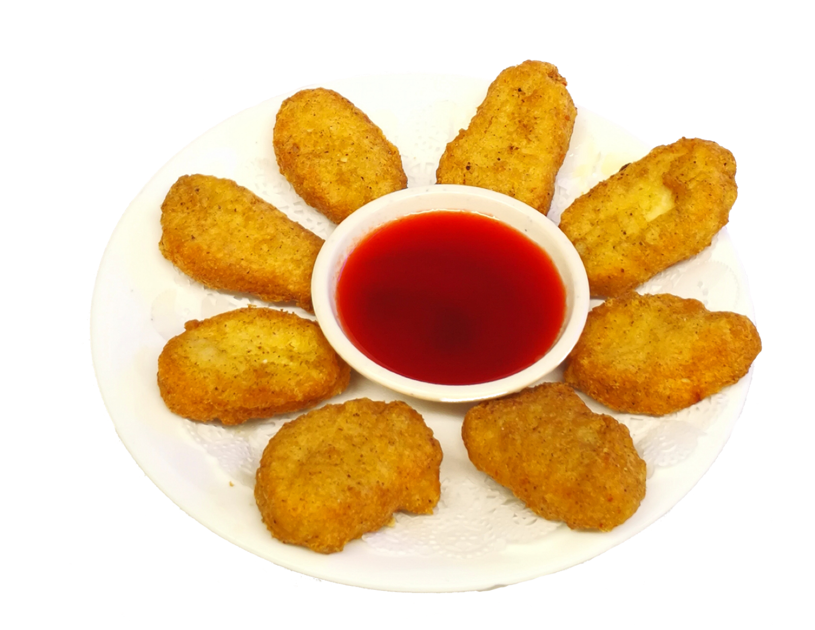 Order #504 Fried Chicken Nuggets food online from Sweet Mango Dessert Cafe store, San Francisco on bringmethat.com