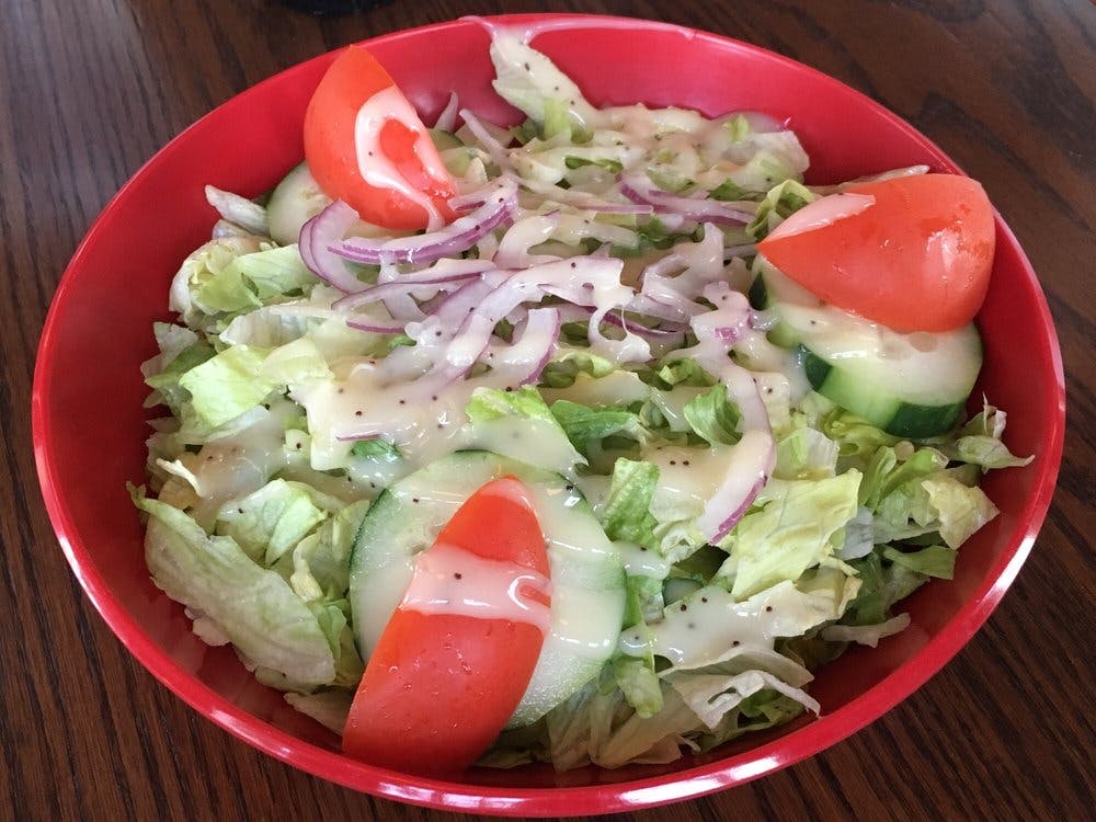 Order House Salad - Small food online from Middy Mags Pizzeria store, Glenview on bringmethat.com
