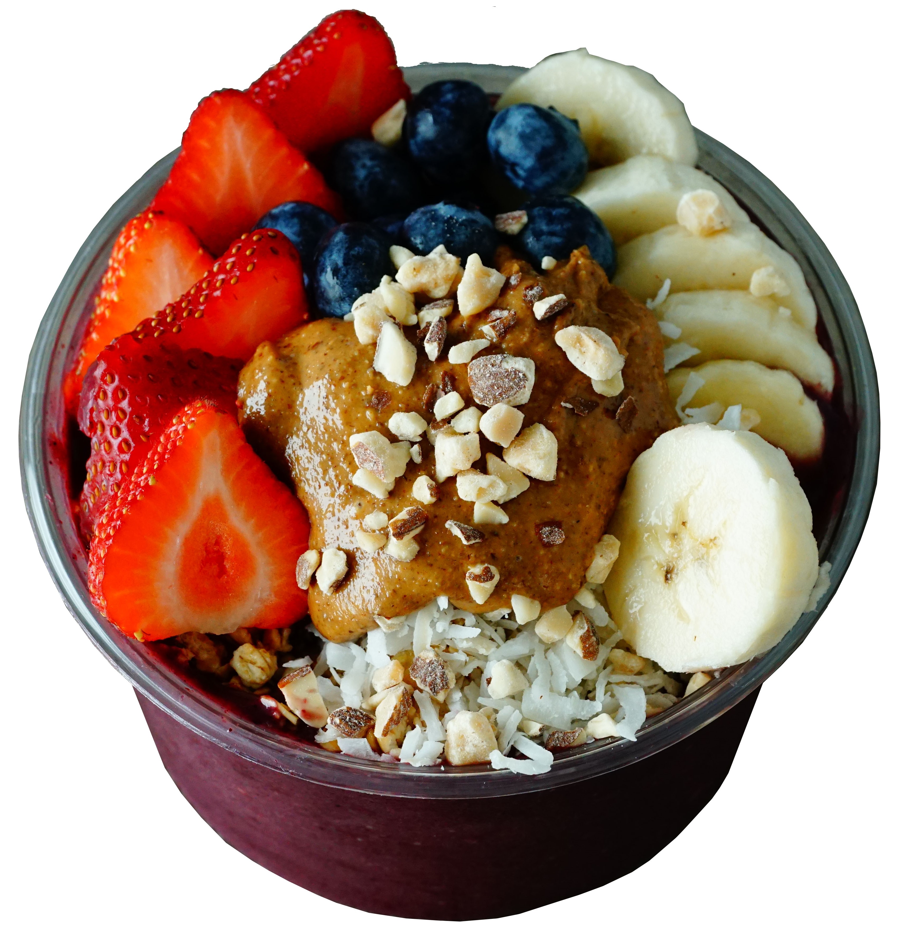 Order Acai Almond Butter Bowl food online from Natural Cultures store, Long Beach on bringmethat.com