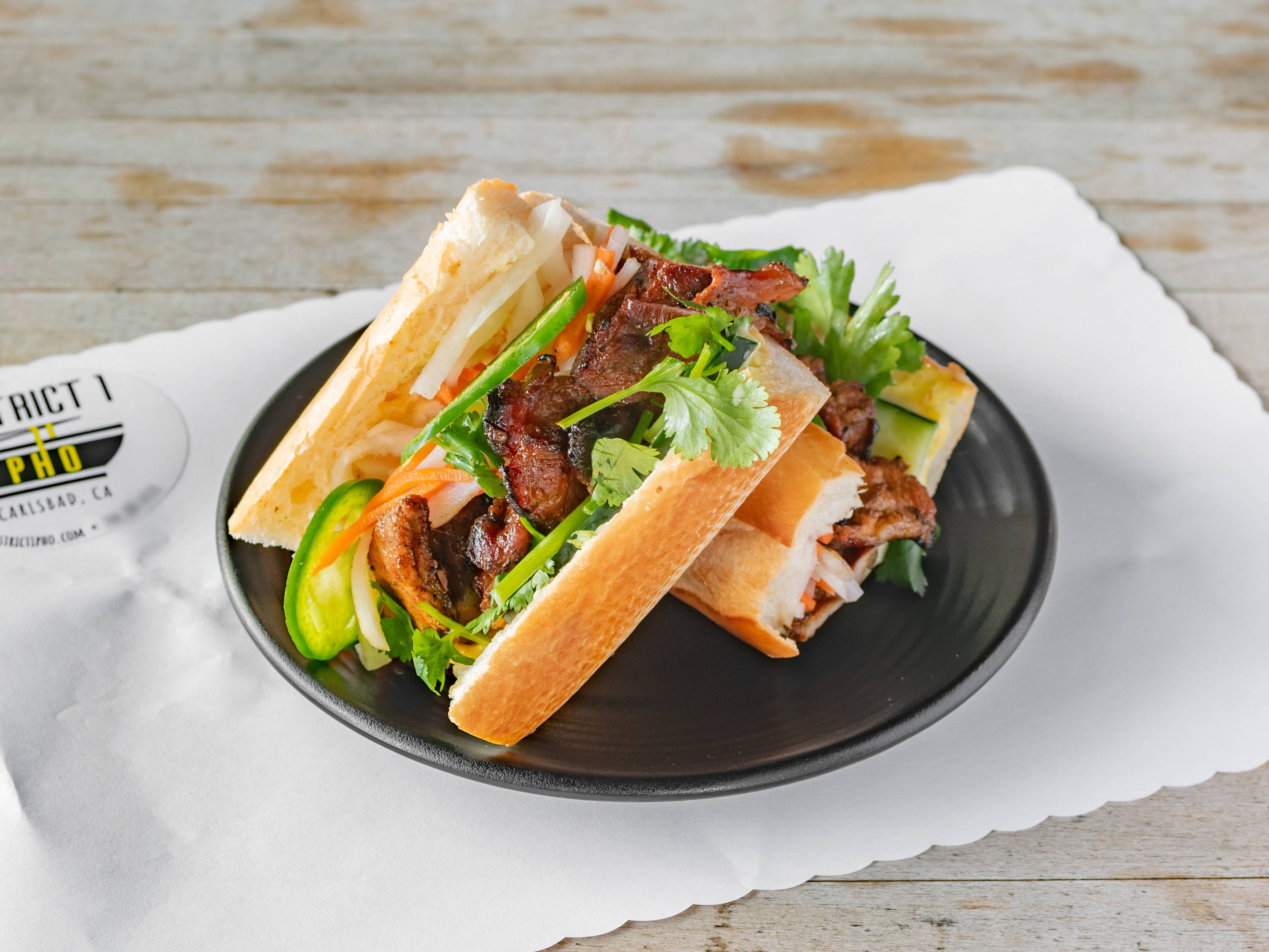 Order Bánh Mì / Vietnamese Sandwich food online from District 1 Pho store, Carlsbad on bringmethat.com