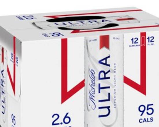 Order Michelob ultra 12pack cans food online from Luckys Liquor store, Los Angeles on bringmethat.com