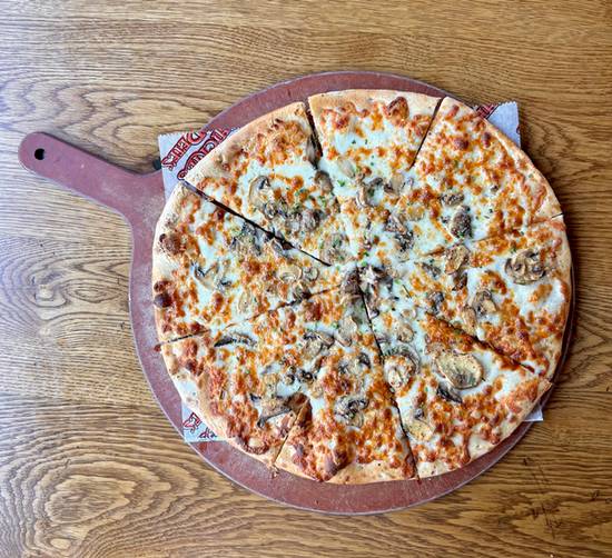 Order Mushroom Pizza food online from Chickie & Pete store, Eagleville on bringmethat.com