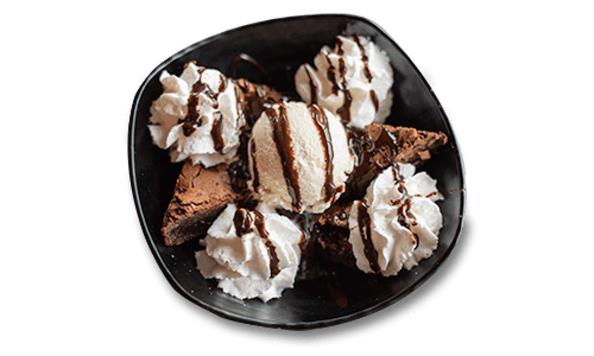 Order Hot Fudge Brownie food online from Famous Daves Legendary Pit Bar-B-Que store, Indianapolis on bringmethat.com