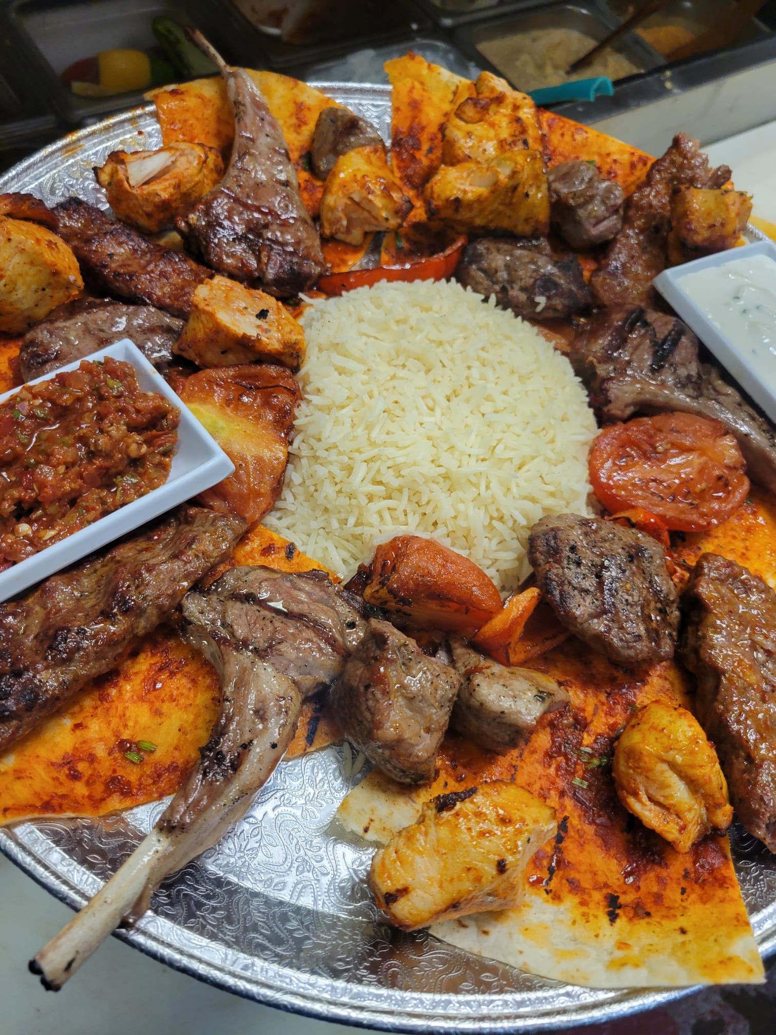 Order Kebab House Mixed Grill (For 1-2) food online from Kebab House store, Newport News on bringmethat.com