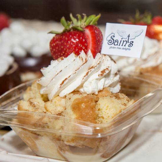 Order Gluten Free Tres Leches Cake food online from Sinners & Saints Bakery store, Los Angeles on bringmethat.com