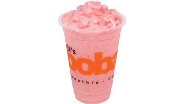 Order Strawberry Kiwi Smoothie food online from Boba Time store, Canoga Park on bringmethat.com