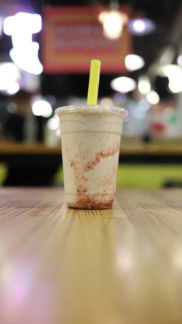 Order Strawberry Shake food online from Herbie Burgers store, Albany on bringmethat.com