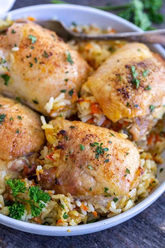 Order Stuffed Chicken Thighs food online from Lieder Pico store, Los Angeles on bringmethat.com