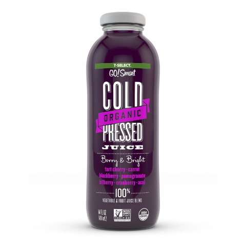 Order 7-Select Organic Cold Pressed Berry and Bright 14oz food online from 7-Eleven store, Stockton on bringmethat.com